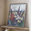 Reproduction encadrée FLORAL Series DCXLIV - bois massif-1231698694