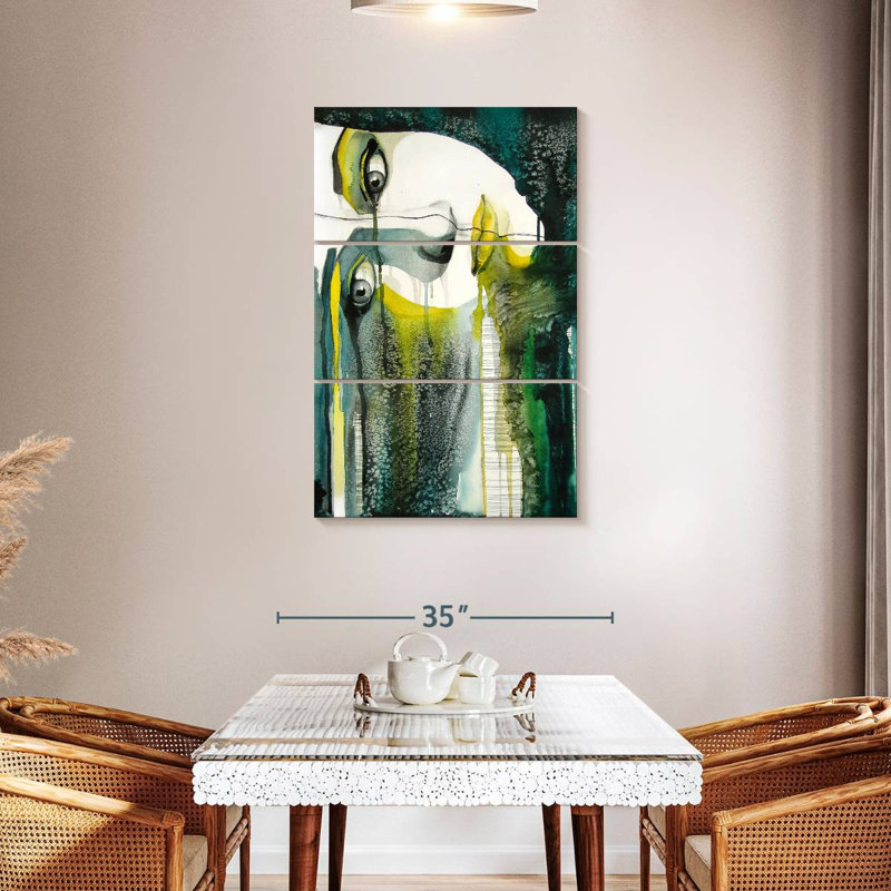 Portrait de femme Leisha, H 45 po x l 28 po