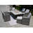 Rectangular 8 - Person Dining Set with Cushions
