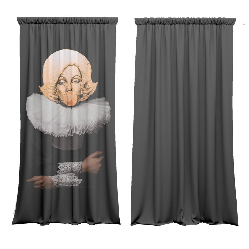 Karklyte Velvet Blackout Curtain Panel Pair, 148cm Width x 400cm Drop