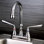 Kingston Brass Silver Sage Two-Handle 2-Hole Deck Mount Bar Faucet