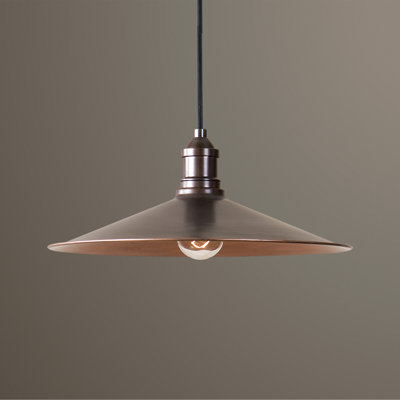 Luminaire suspendu conique à 1 lumière Ryland