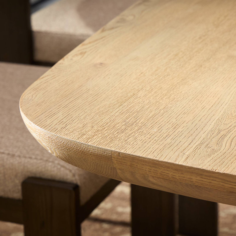 Barto Dining Table-Aged Smoked Oak