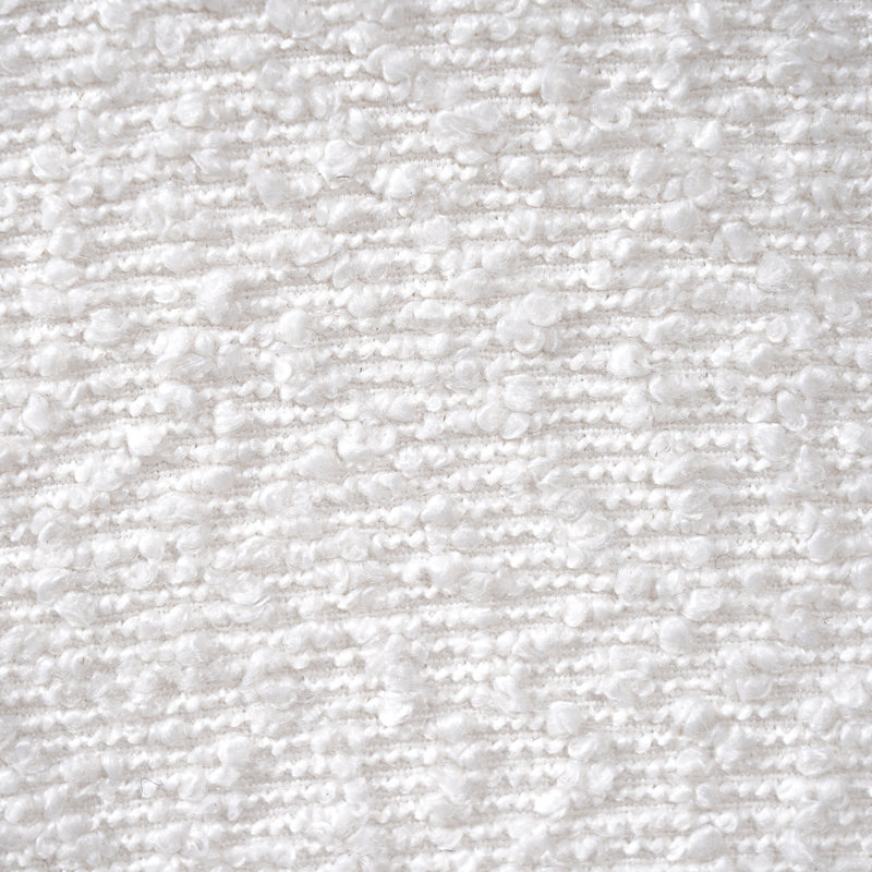 White Boucle Multipurpose Ottoman