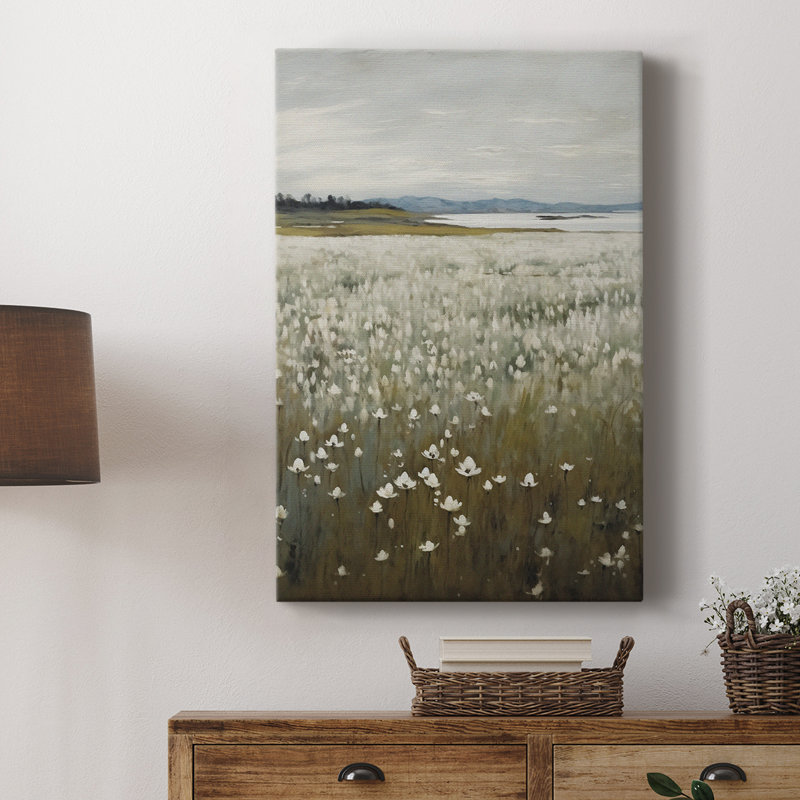 Paysage rétro XXXII - galerie Cavas, H 48 po x l 32 po