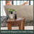 Archippos 12 in. W Teak Shower Bench