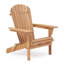 Ensemble de 2 chaises pliantes en bois pour chaises longues et demi-assemblées