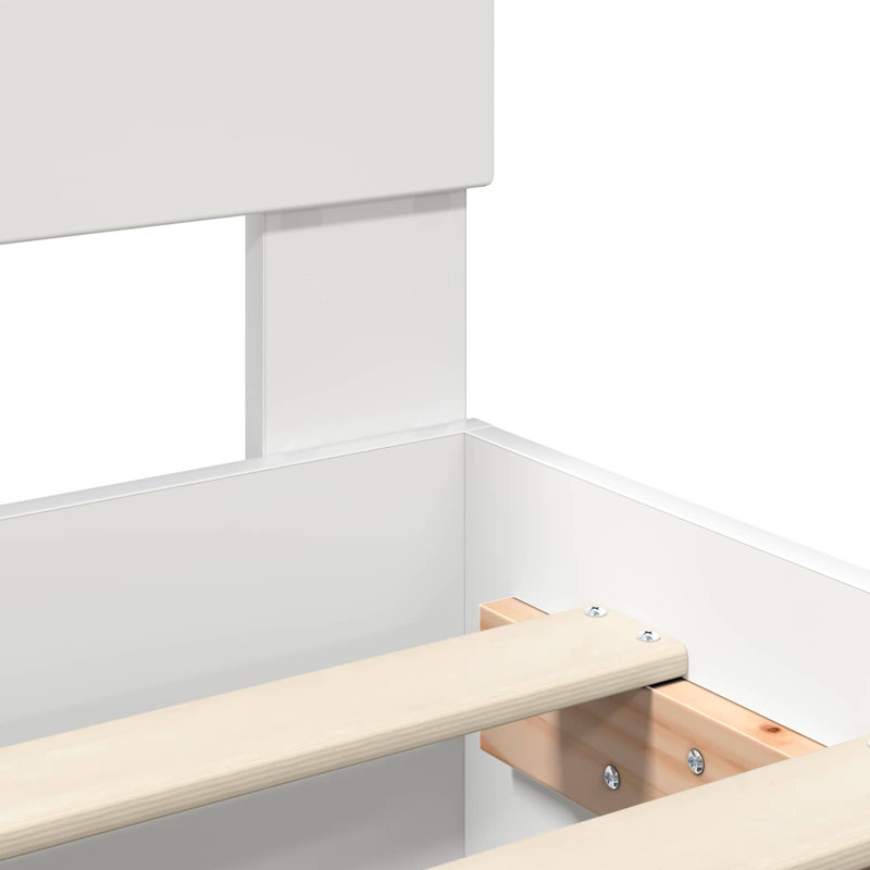 Bed, Small Double (4'), White