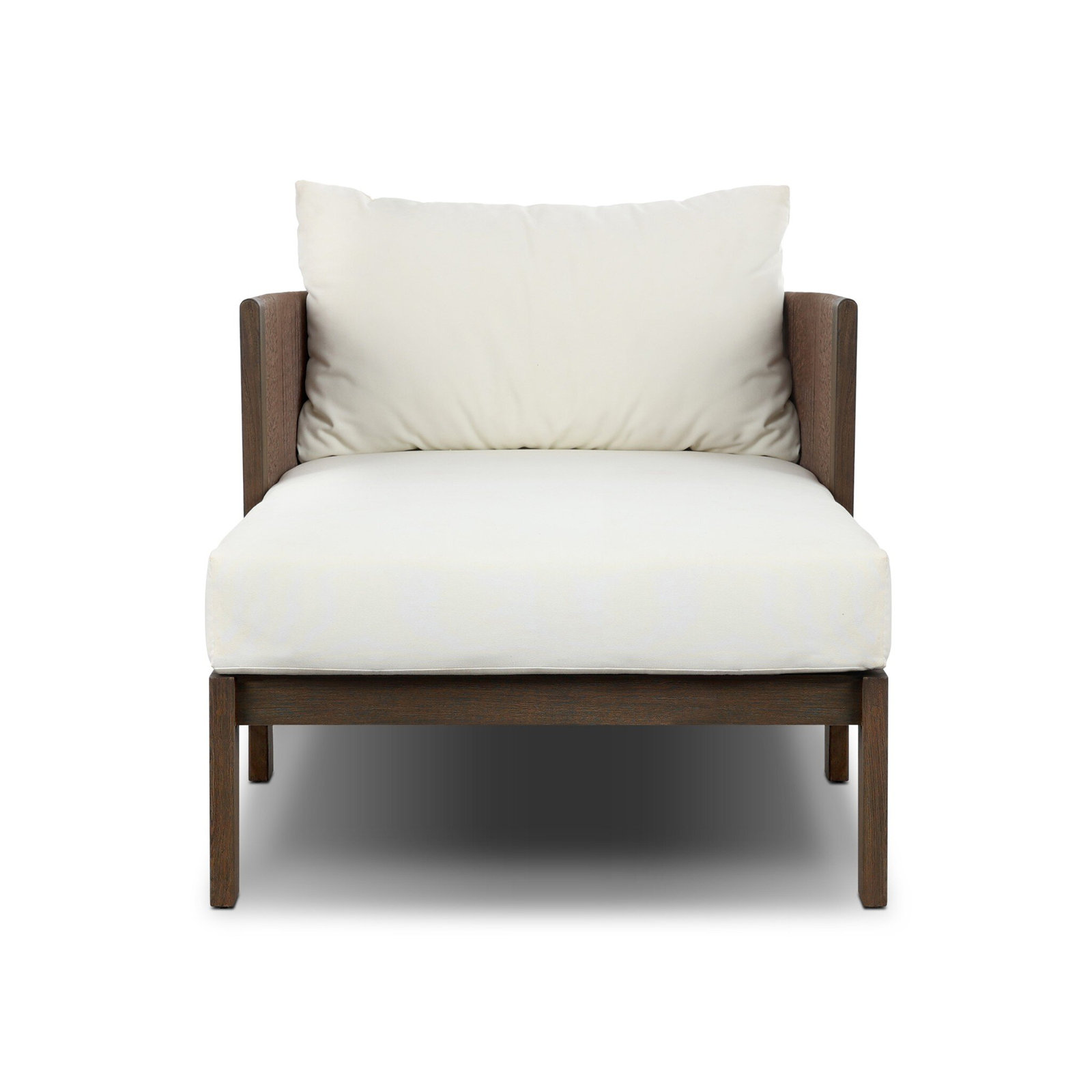 Delune 34" Patio Chaise Lounge