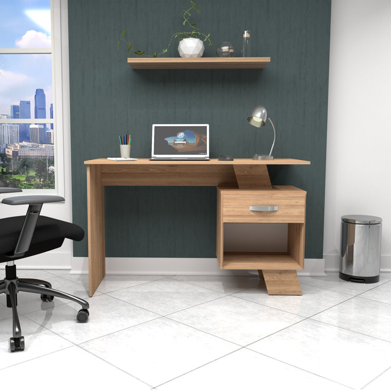 Kamuran Writing Desk, Brown