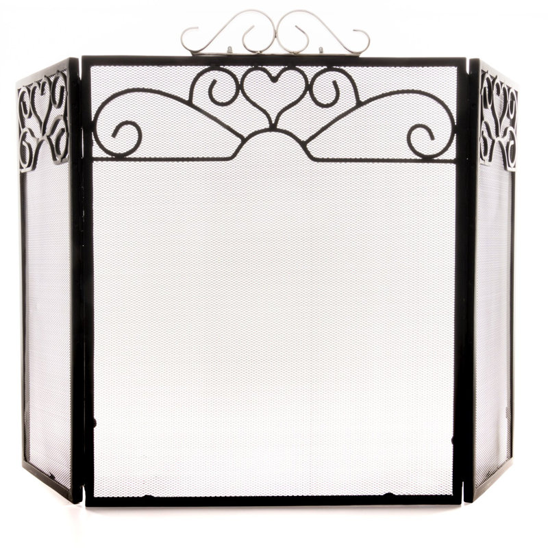 Bolinas Metal Fireplace Screen