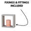 Hudson Shelf Kits, 2 Wall Cube Kit-67063300