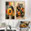 «Colorful Retro Vinyle», 2 pièces-1968818197-1968818194