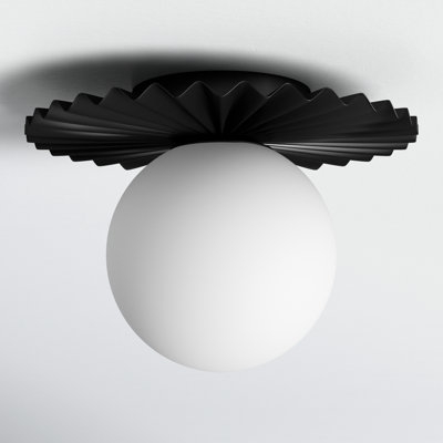 Abbey Glass Flush Mount