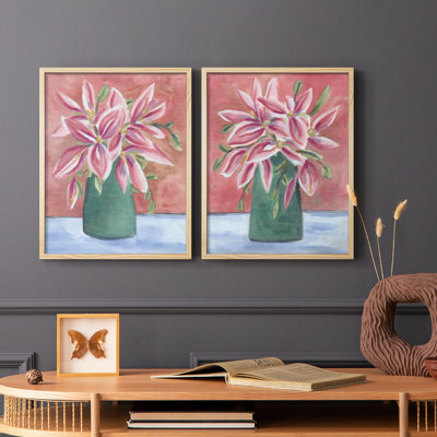 Impression sur jardin I-Premium Garden Parlor - prête à être accrochée - aucun clou requis - aucun clou requis