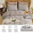 100% Cotton Yarn-Dyed Jacquard Duvet Floral Duvet Cover Set-115609420-115609412