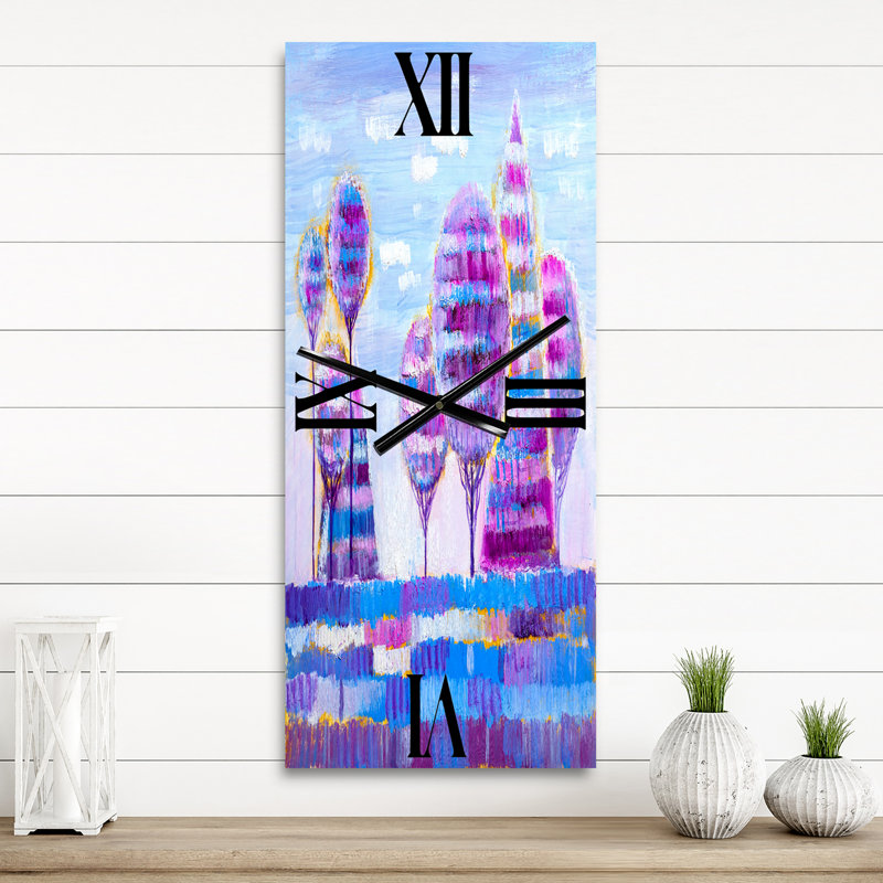 Horloge murale PurpleTree Impression I, Grand