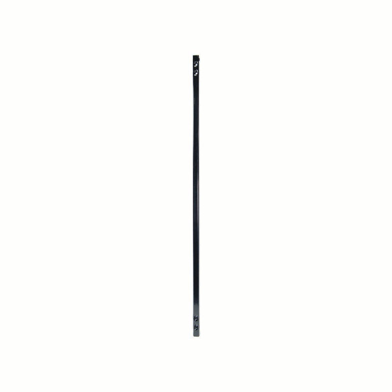 31" H x 0.625" W x 0.625" D Fortress Vintage Stair Baluster Set, Gloss Black