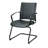 Moriaty 22" W Vinyl Seat Waiting Room Chair with Metal Frame