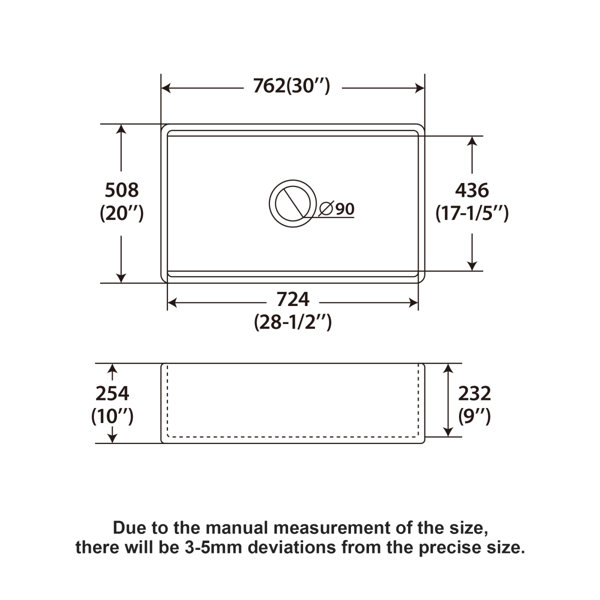 Dimensions du produit
