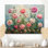 Garden Of Love Pink Green Ranunculus - Ranunculus Wall Decor