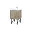 Ensemble de robinet de meuble-lavabo simple l 24 po x P 20 po Lancy-1076547279