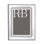 R&B Silverplate Gifts Mia 5" X 7" Frame