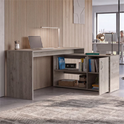 Bureau d'ordinateur en L Axis