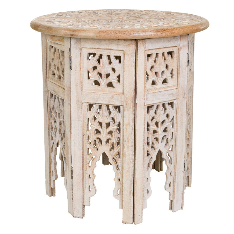Asees Solid Wood Abstract Coffee Table