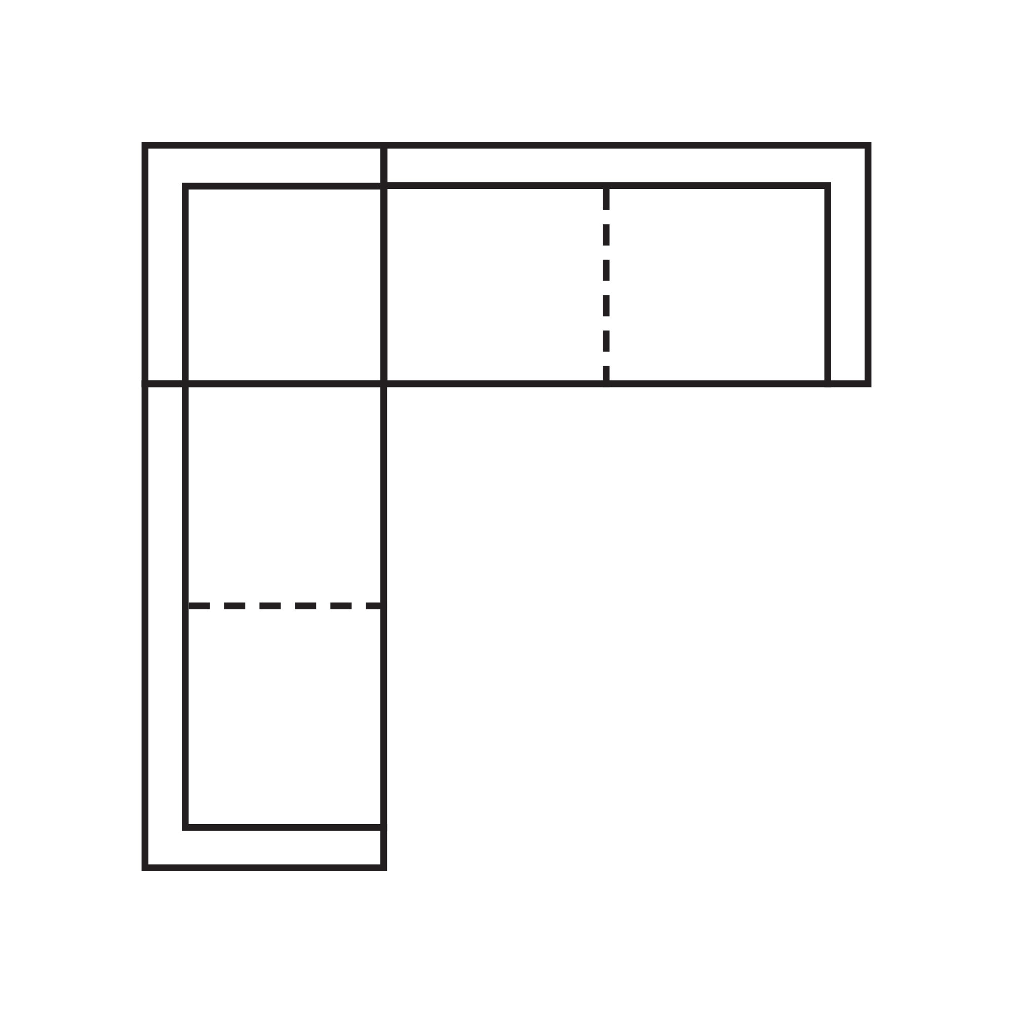 Rhodes 3 - Piece Upholstered Corner Sectional, Brown, Bella Cocoa Performance Velvet