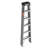 Fibreglass Step Ladder 6-Step 250Lbs Grey