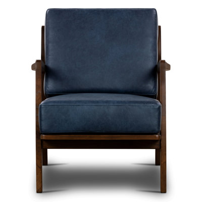 Verity Genuine Italian Leather Lounge Chair
