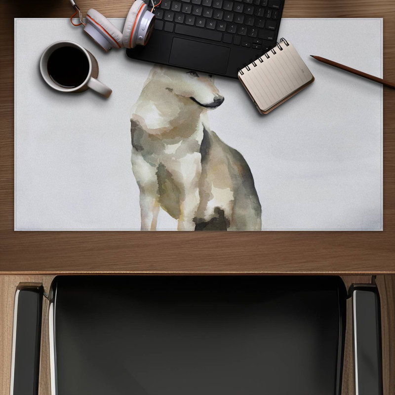 Wolf - 14.00"x24.25" Desk mat