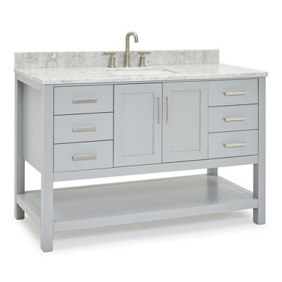 Alemanno 55" Single Bathroom Vanity Set