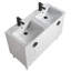 Ensemble de meuble-lavabo double 47 po Saimah-911402132-911402133