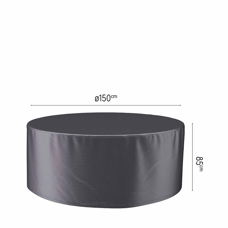 Aerocover by Platinum - Round Garden dining table and chair set Aerocover Round, 85 cm H x 150 cm W x 150 cm D