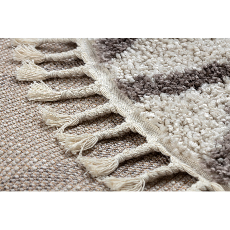 Round Windle Moroccan Area Rug, Round 160cm
