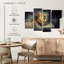 Lion sauvage brumeux Brampt-108783474