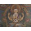 Kharchari (Thangka sans brocart) | Or pur 24 carats avec peinture acrylique