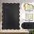 Wavy Metal Framed Rectangle Wall Mirror-1560388085