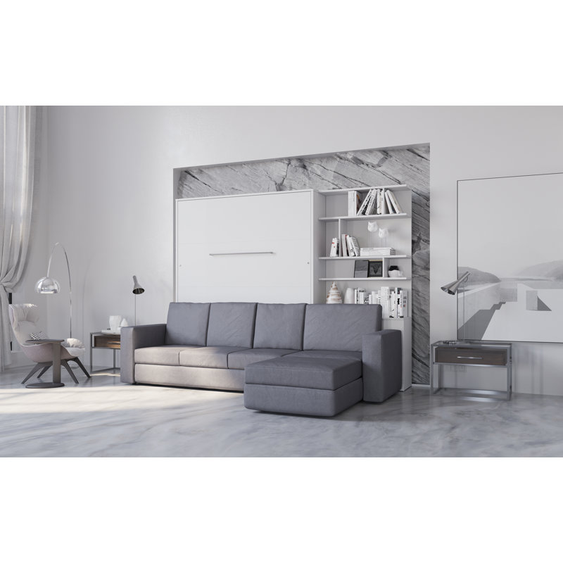Ayvri Upholstered 160X200 Bed, White