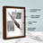 Cattalaya Solid Wood Shadow Box Picture Frame
