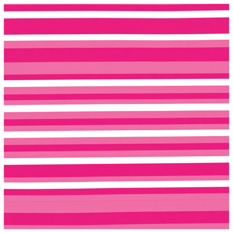Pink White Stripes Quilted Bedspread All Sizes, King