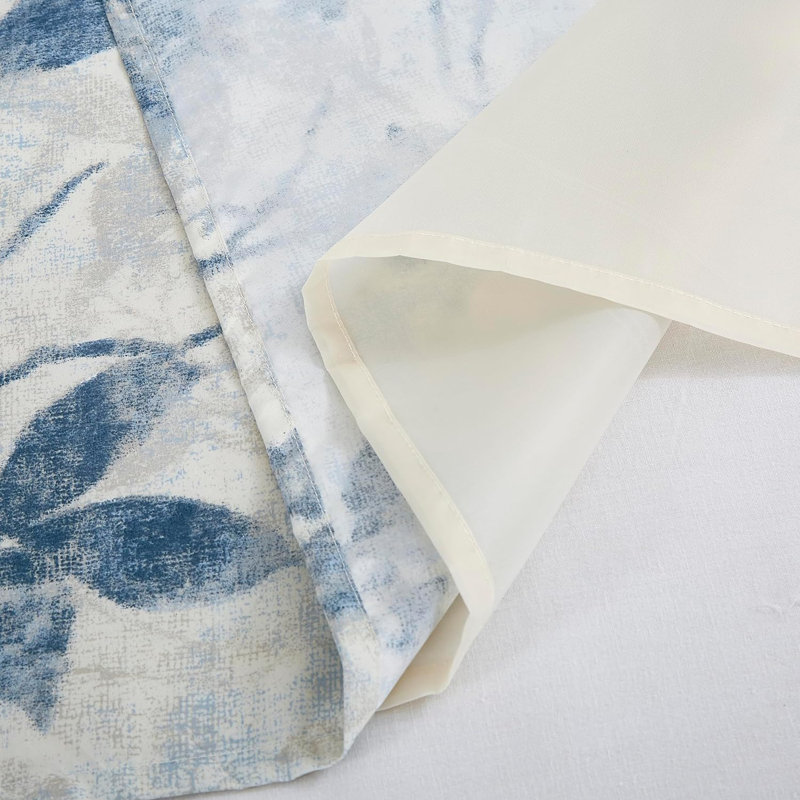 Monica Printed Floral Window Curtain Set