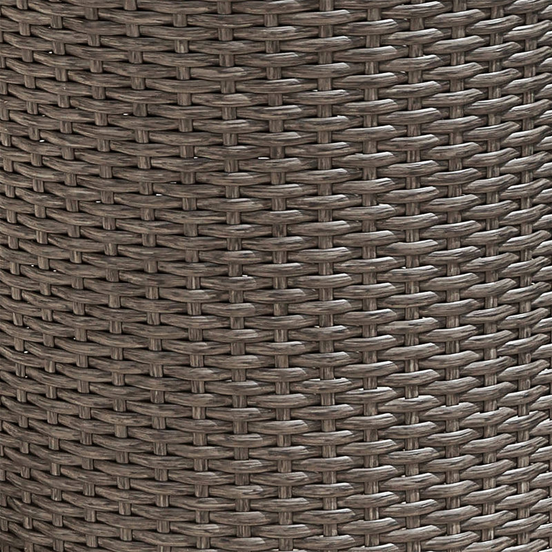 Table d'appoint ronde pour l'extérieur, Gris