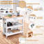 Chariot pour îlot de cuisine sur roulettes H 36 po-107362902