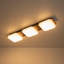 Plafonnier encastré 3 lumières DEL à intensité variable