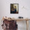 Art mural classique sur toile flottante encadrée "The Milkmaid" par one1000paintings