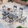 Rajibul Rectangular Outdoor Dining Table