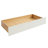 63" Velvet Queen Bed Frame with Storage Drawers, No Box Spring Needed, Cream-1854415747-1854415748